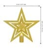 Gold Wood Christmas Star