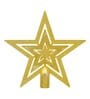 Gold Wood Christmas Star
