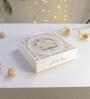 Gold Wood Multi-Purpose Printed Gifting Box With Lacquered Top