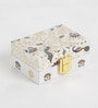 Wedding and Engagement Gold Wood Decorative Box