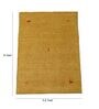 Gold Wool Abstract 5 x 8 Feet Hand Tufted Carpet