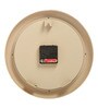 Gold Plastic Analog Wall Clock