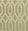 Gold Geometric 120 TC Cotton Blend King Sized Bed Sheets with 2 Pillow Covers