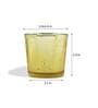 Gold Glass Table Tea Light Holders & Votives (Pack Of 4)