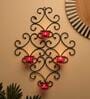 Golden Metal Merton 1 Wall Tea Light Holder