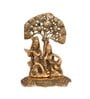 Golden 7 Inch Radha Krishna Idol