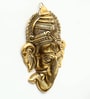 Aluminium Lord Ganesha Wall Art In Gold