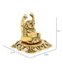 Golden Aluminium God Idol