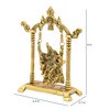 Golden Aluminium God Idol