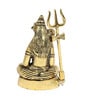 Golden Aluminium God Idol