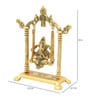 Golden Aluminium God Idol