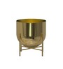 Golden Aluminium Tess Pot