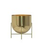 Golden Aluminium Tess Pot