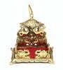 Golden Aluminium Throne Singhasan For God Idol Religious Idol