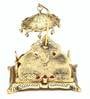 Golden Aluminium Throne Singhasan For God Idol Religious Idol