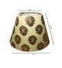 Golden Big Butti Design Cone Lampshade