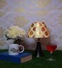 Golden Big Butti Design Cone Lampshade