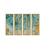 Art Multicolour Canvas Framed Landscape Art Panel Set of 4