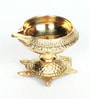 Golden Brass Kuber Tortoise Diwali Diyas
