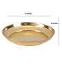 Golden Brass Pooja Thali Set of 4
