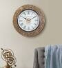 Gold Brass Rough Wall Clock