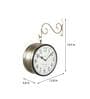 Gold Brass Lick Platform Clock
