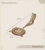 Saddle Sieve Cocktail Strainer-Gold