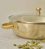 Jansaa 1 Ltr Gold Bronze Serving Bowl