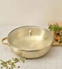 Jansaa 1 Ltr Gold Bronze Serving Bowl