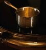 Jesiah 1 Ltr Induction Friendly Gold Stainless Steel Sauce Pan