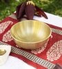 Jansaa- Medium 750ml Gold Bronze Serving Bowl