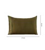 Golden Brown Plain Solid 400 TC Cotton Satin Pillow Covers