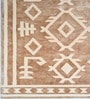 Golden Camel Geometric Wool And Cotton 5 X 8 Ft Hand Tufted Carpet