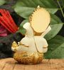 Golden Ceramic 3.5 Inches Terracotta Ganesha Idol