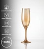 Golden Champagne Glass Set of 6