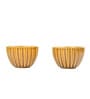 Golden Ember Ceramic Bowl Set of 2(275ml Each)