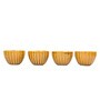 Golden Ember Ceramic Bowl Set of 4(275ml Each)