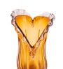 Golden Embrace Glass Vase S