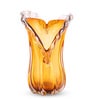 Golden Embrace Glass Vase S