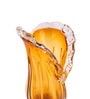 Golden Embrace Glass Vase S