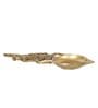 Golden Ethnic Carved 11 Inch Brass Diya For