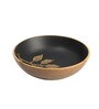 Foliage 500ml Black & Brown MDF Serving Bowl