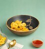 Foliage 500ml Black & Brown MDF Serving Bowl