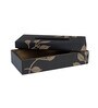Foilage Black & Go MDF Tissue Box