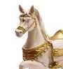Golden Gallop Resin Artifact (White)