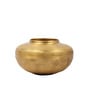 Golden Glossy Metallic Iron Vase