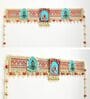 Golden Harmony Beaded Toran