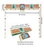Golden Harmony Beaded Toran