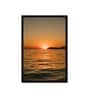 Golden Horizon Sunset Printed Canvas Wall Art
