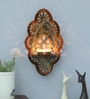 Golden Iron Wall T-Light Holder